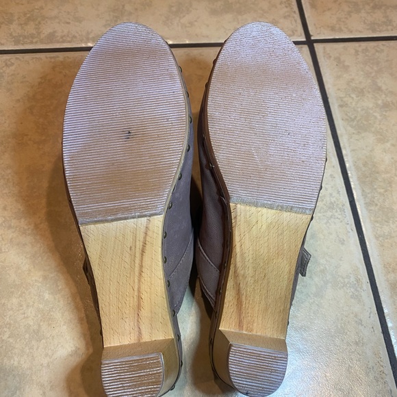 J. Jill studded suede clog mules size 9.5 - Picture 7 of 9